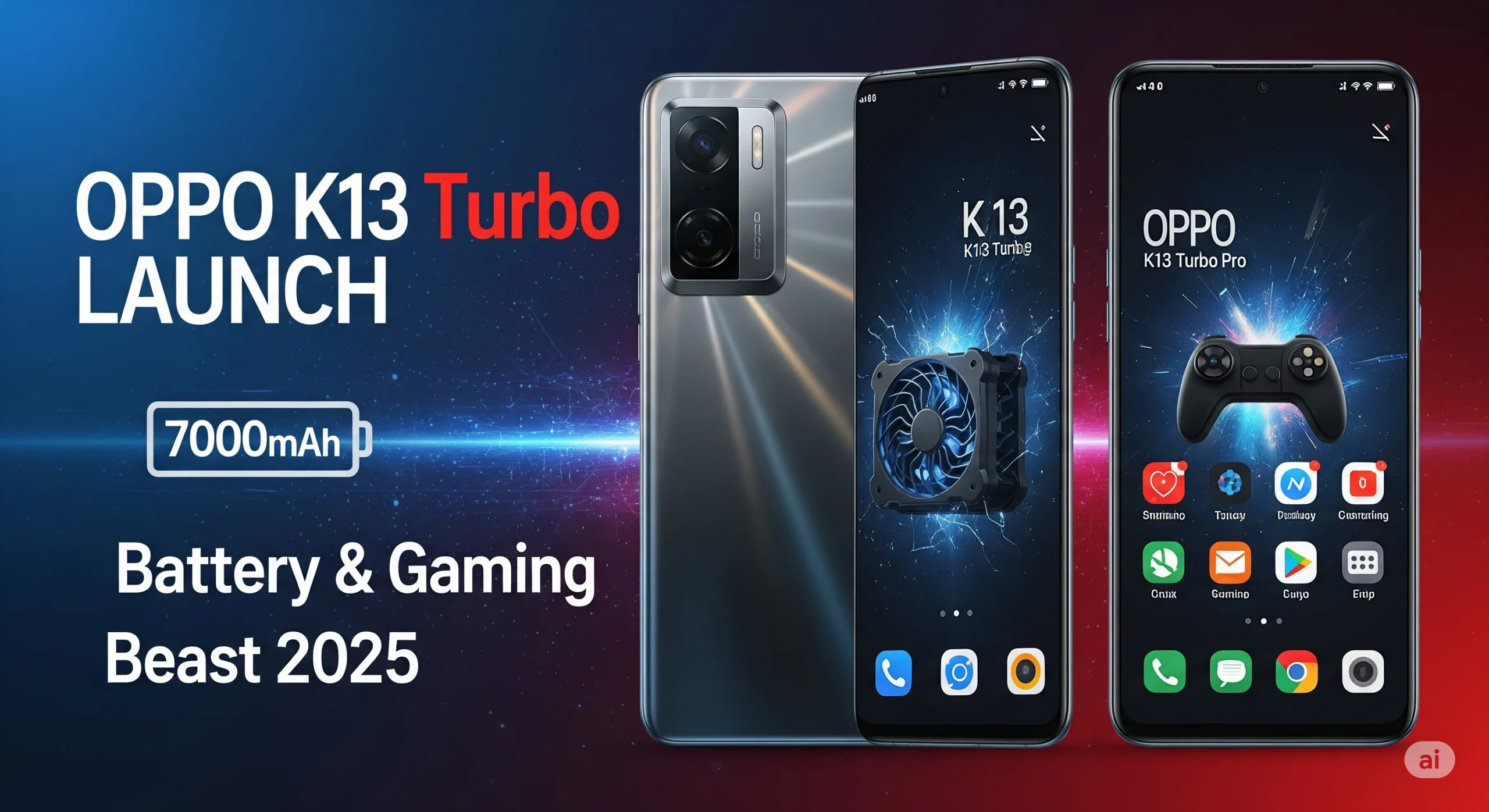 Oppo K13 Turbo Launch: The Gaming-Centric, Battery-Heavy Mid-Range Monster of 2025