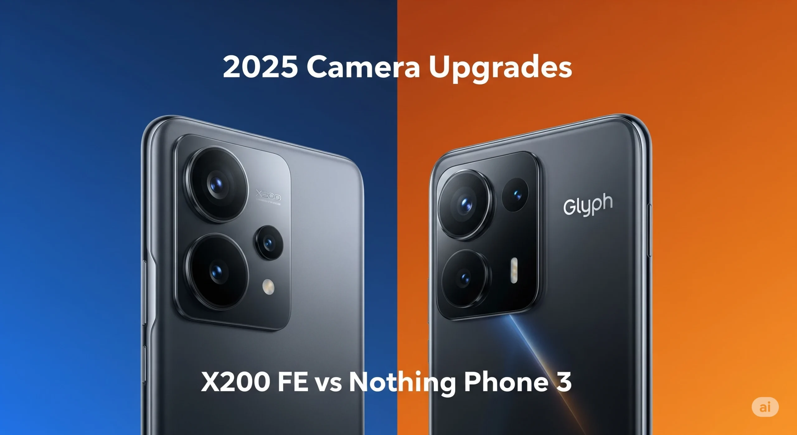 Camera Upgrades: Vivo X200 FE vs Nothing Phone 3 – Why Camera Lovers Are Buzzing in 2025