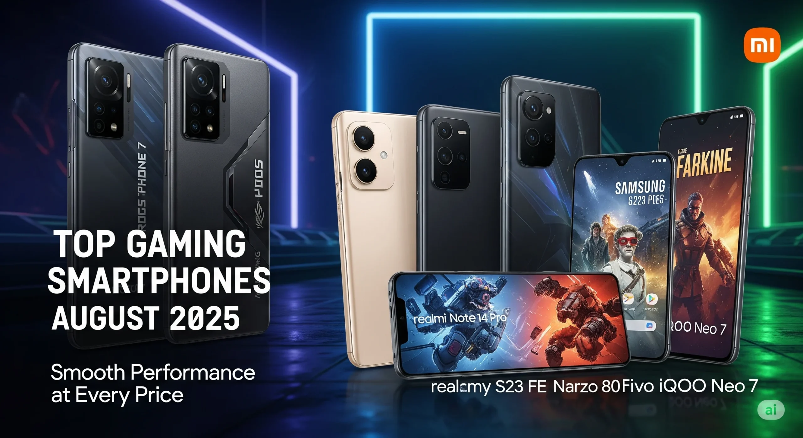 Top Gaming Smartphones in August 2025