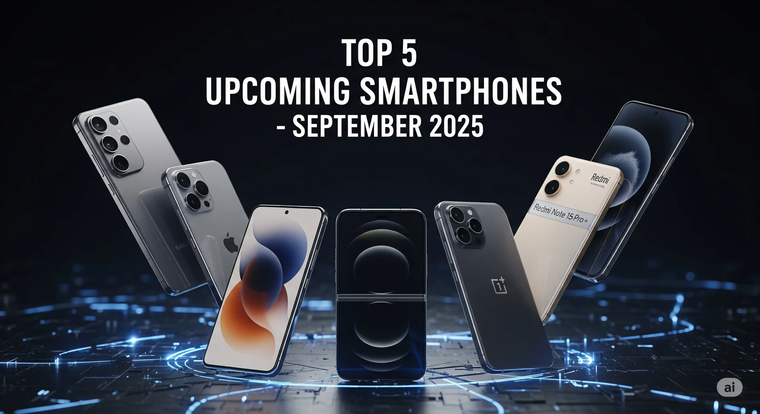 Top 5 Upcoming Smartphones in September 2025: What to Expect