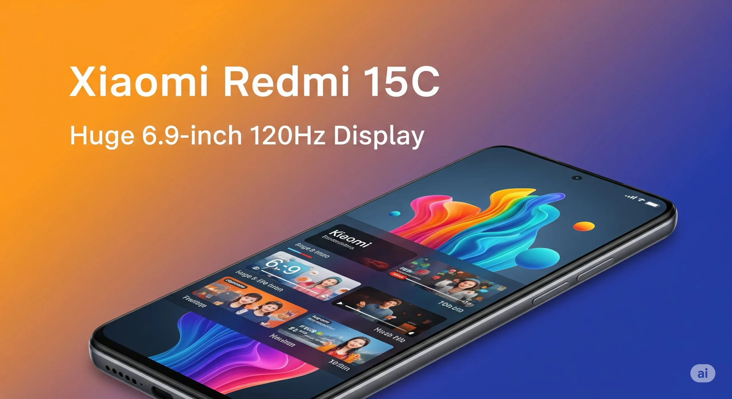 Xiaomi Redmi 15C: 6.9-Inch 120Hz Display Under ₹15,000—Budget Giant or Hype?