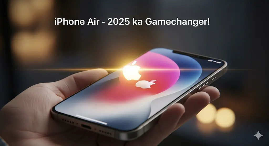 iPhone Air: Ab Tak Ka Sabse Patla Aur Stylish iPhone!